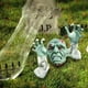 thumbnail image 5 of Tierra Verde De Halloween, Adorno De Esqueleto, Accesorios De Halloween, Decoración De Hierba Para La Escena Del Cementerio De La Casa Embrujada Vogacara HA041679-02, 5 of 6