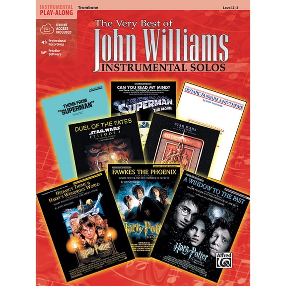 The Very Best of John Williams: Trombone, Book & Online Audio/Software, 9780757923562, 0757923569, Paperback, Pap/Com edition