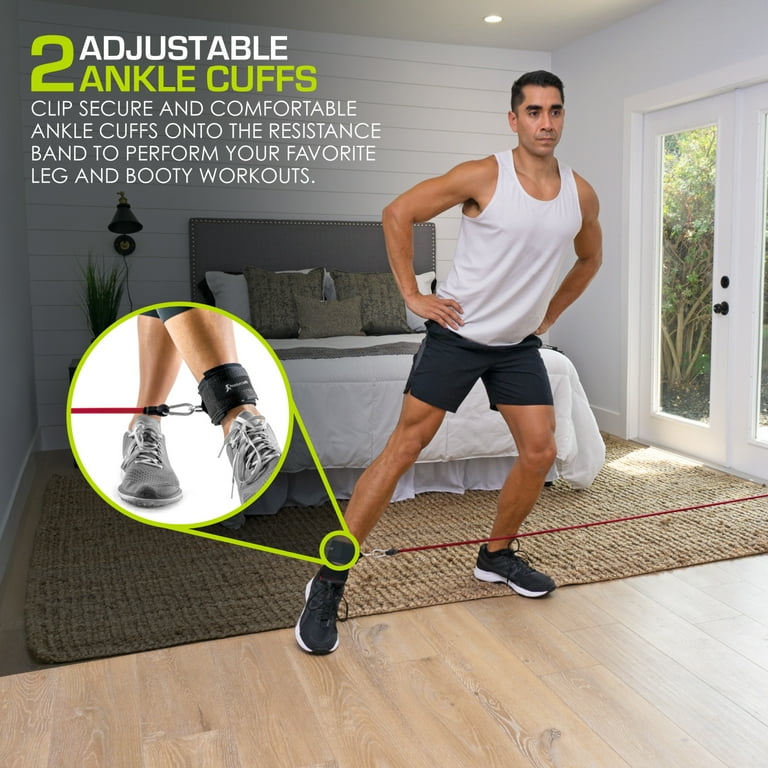 ProsourceFit Stackable Resistance Bands 11 Piece Set w X Large Handles Walmart