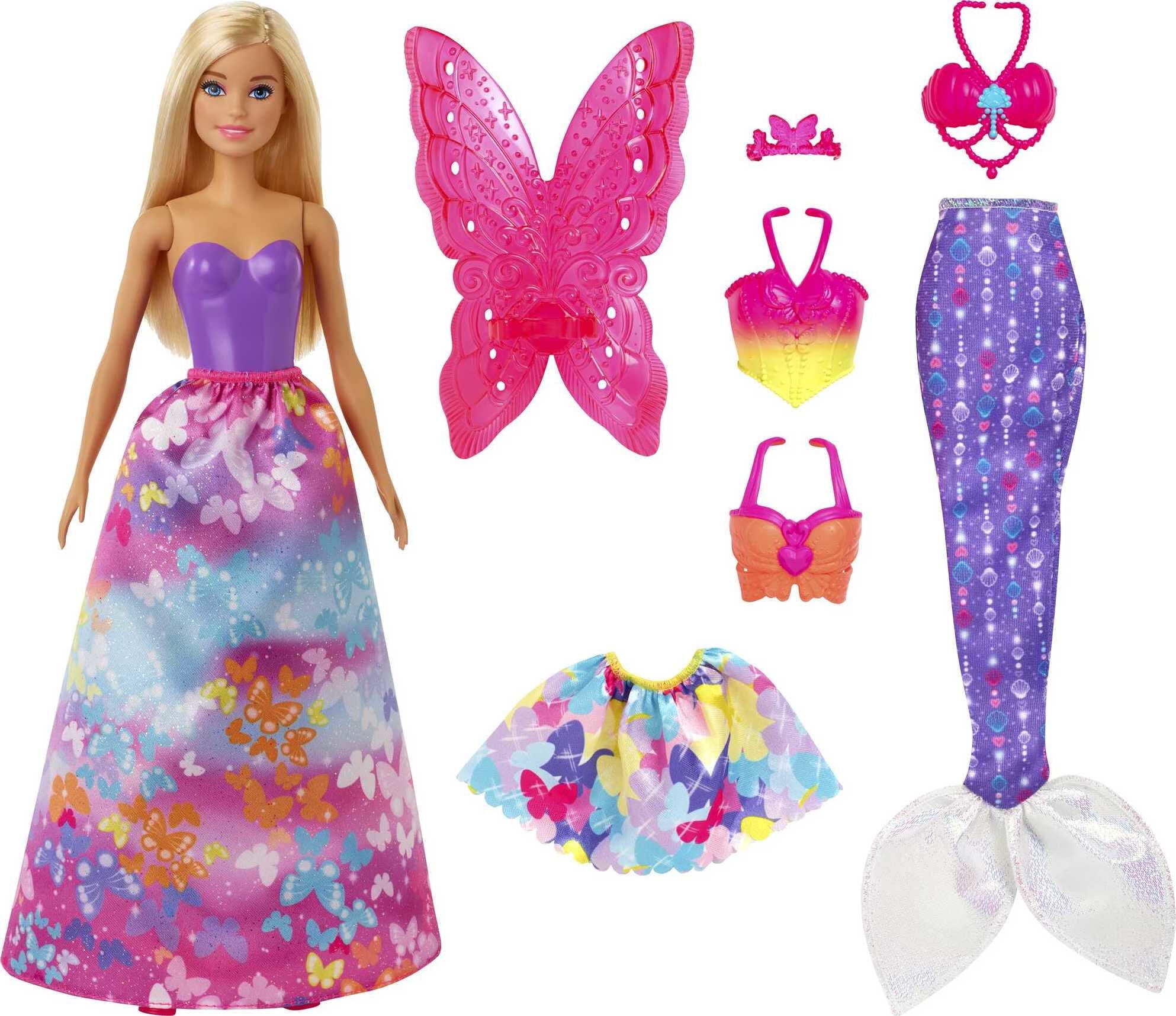 Barbie Doll Ballerina Fairytale Kids Toddler Toy Gift Girl Toy Pretend NEW 