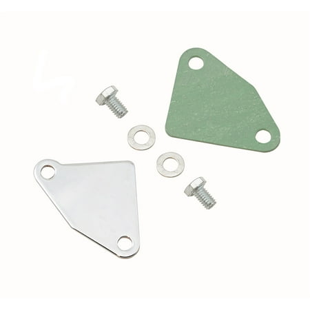 Mr. Gasket 7631 EGR Valve Delete Plate Fits select: 1967-1987 CHEVROLET CAMARO, 1969-1986 CHEVROLET C10
