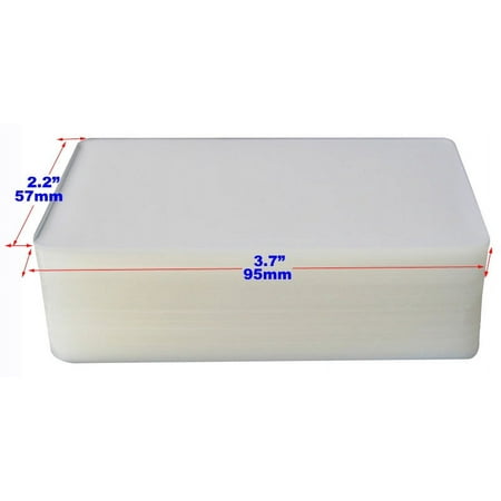 INTBUYING 2.2*3.7inch Thermal Laminating Pouches Film 600pcs