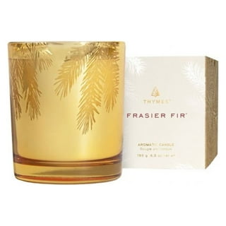 2021 best selling hot Thymes Frasier Fir Green Glass Candle Home & Beauty  on Deals olivia Store