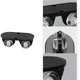 thumbnail image 1 of Polea de caja de almacenamiento de 8 piezas, ruedas pequeñas para muebles, polea adhesiva de plástico autoadhesiva que se puede utilizar para cubos de basura, cajas de almacenamiento, muebles ZefeiWu 9024735247722, 1 of 1
