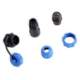 thumbnail image 4 of Conector de enchufe de plástico impermeable IP67 SP13 de 3 pines (3 pines), 4 of 14