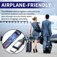 thumbnail image 4 of Electric Lighter USB 0.8M Cable Windproof Waterproof, Zinc Alloy Material, Compact and Convenient for Daily Use, Traveling, Automotive, 4 of 10
