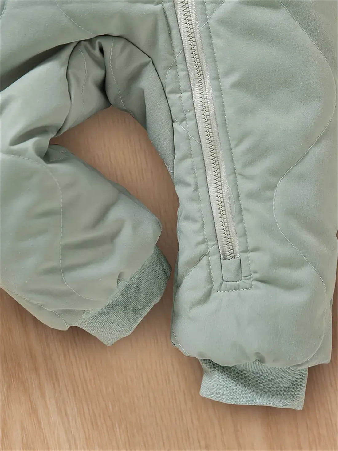 WIBACKER 3-24M Infant Hooded Thick Romper Long Sleeve Zipper Fleece Warm Winter Coat for Baby Toddler Boys Girls