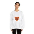 thumbnail image 4 of Wild Love Tiger Print Unisex Heavy Blend™ Crewneck Sweatshirt, 4 of 4