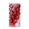 thumbnail image 1 of Colgantes decorativos con tema de colores delicados y colgantes brillantes para árbol de Navidad, 60mm, 30 piezas, 1 of 5