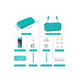 thumbnail image 2 of Kit De Accesorios Para Nintendo Switch Lite 15 En 1 (verde), 2 of 3