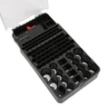 thumbnail image 4 of Battery Casewith Battery TesterMulti Functional 104 Grids Battery Holder Battery Case Built for the Future, 4 of 5