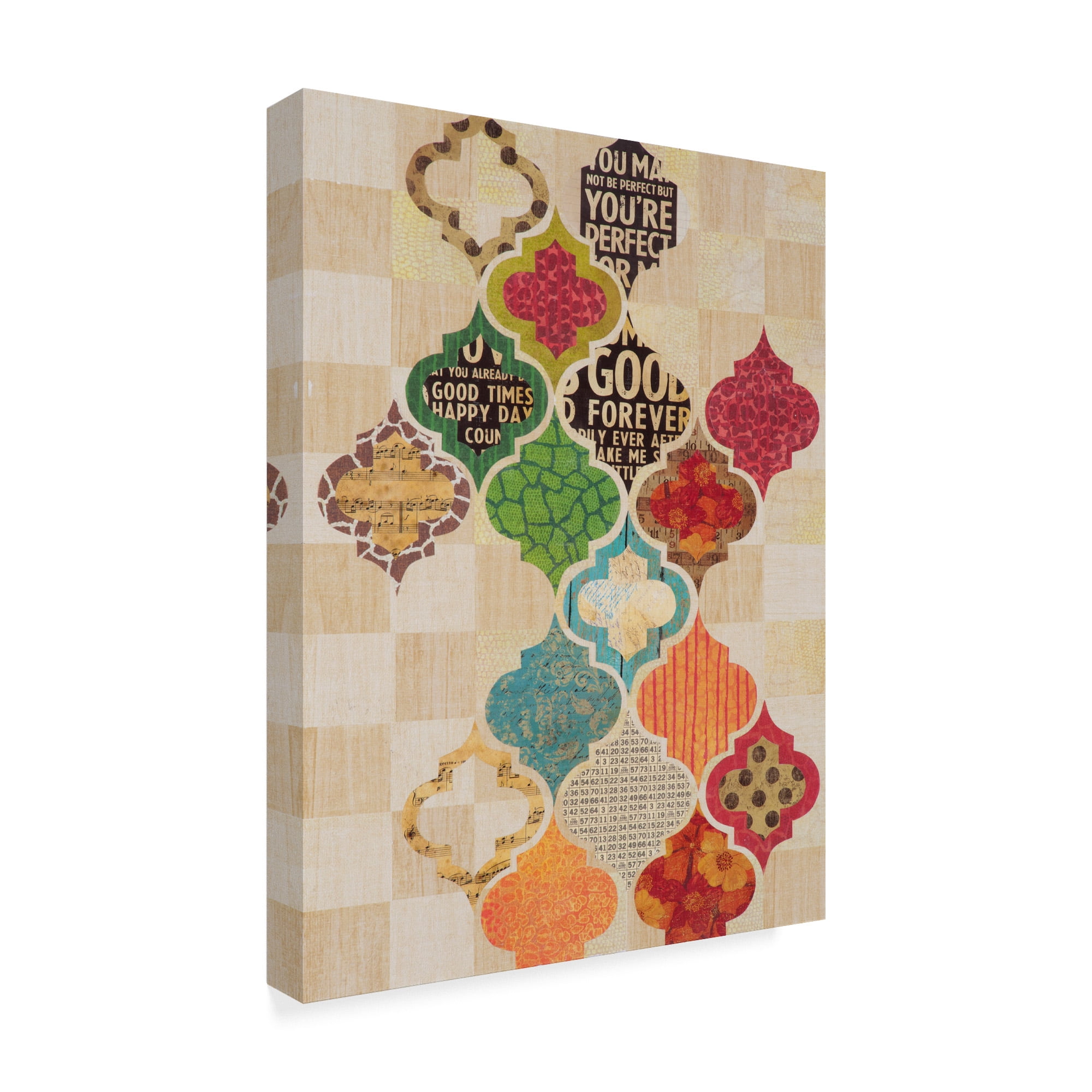 Trademark Fine Art 'Moroccan Mod I' Canvas Art by Greg Perkins