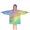 Rainbow Tie Dye, variant on Colorful Rainbow Tie Dye Spiral Pattern Blanket Hoodies for Kids 6-13YR Oversize Wearable Blanket Hoodies for Boys Girls Teens