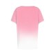 thumbnail image 4 of Blusas para las Mujeres Casual, Rayas Impresas Patchwork Manga Corta Cuello Redondo Top Hecho de 95% Poliéster 5% Spandex para el Verano, Tops Cortos para las Mujeres, 4 of 5