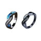 thumbnail image 5 of Qarigey Anillo Vintage de cobre de moda, anillos Vintage de cobre con estilo personalizado, anillos para mujer Ropa, zapatos y accesorios Miscelánea Negro Oro Azul, 5 of 6