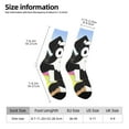 thumbnail image 2 of Silaia Bluey Print Adult Socks, Athletic Socks, Mens and Womens Crew Cushion Socks,Work Athletic Running Socks,Casual Breathable Socks, 2 of 6