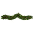 thumbnail image 7 of Nearly Natural 6ft. Colorado Fir Artificial Christmas Garland with 50 Multicolored LED Lights, Berries and Pinecones, 7 of 7