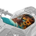 thumbnail image 4 of Uorisanigo ATV Seat Cover Waterproof Sunflower Highland Cow 4 Wheeler Seat Cover Comfort Four Wheeler Accessories Universal Fit Most ATV for Sportsman,Rancher,Foreman,Scrambler, 4 of 7