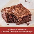 thumbnail image 4 of GHIRARDELLI Double Chocolate Premium Brownie Mix, a Premium Baking Mix, Includes Chocolate Chips, 18 oz Box, 4 of 15