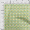 thumbnail image 2 of oneOone Velvet Light Green Fabric Geometric Sewing Material Print Fabric By The Yard 58 Inch Wide, 2 of 4