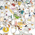 thumbnail image 1 of Cute Duck Stickers, Funny Duck Stickers for Kids, 50 Pieces Waterproof Vinyl Stickers for Water Bottle Laptop, C, 1 of 4
