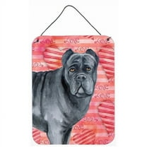 Carolines Treasures BB9781DS1216 Cane Corso Love Wall or Door Hanging Prints Red 12WX16H multicolor