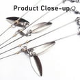 thumbnail image 3 of BESTSKY 5Pcs Fishing Rig 5 Arms 4 Blades 21.5cm Float Rig Umbrella Fishing Lures, 3 of 6