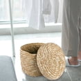 thumbnail image 4 of Kitchen Oil Proof Waterproof Sticker with Wheat Straw Woven Storage Basket Storage Basket, 4 of 7