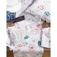 thumbnail image 3 of Saro Lifestyle Primavera Collection Printed Floral Design Table Runner Natural, 3 of 3