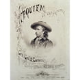 thumbnail image 2 of George A. Custer. Namerican Army Officer. American Lithograph Song Sheet Cover For A Requiem In Custer'S, 2 of 2