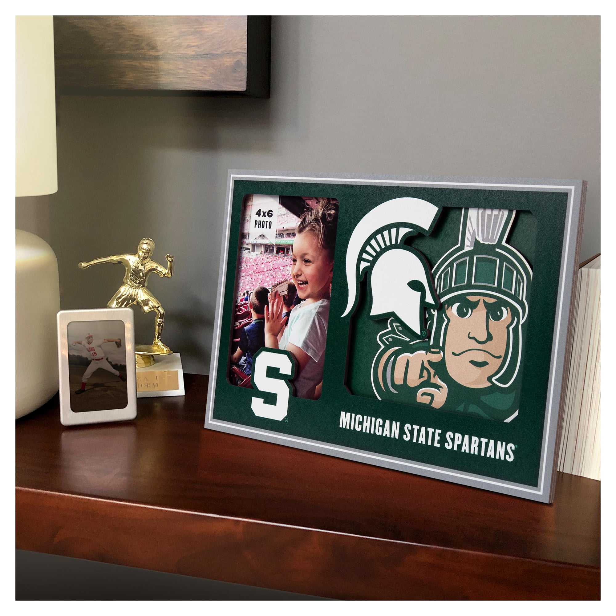 IDNA Michigan State Spartans 3D Logo Series Picture Frame