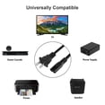 thumbnail image 5 of Cable de alimentación AC compatible con Sony PS5/PS4/PS4 Slim/PS3 Slim y Super Slim, Xbox Series S/Xbox Series X, Xbox One S/Xbox One X, 5 of 5