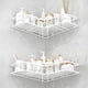 thumbnail image 4 of Lunxisen 1 Pcs Wall Mounted Bathroom Shelf Storage Rack Toilet Washstand Double Layer Simple Storage Rack Kitchen Counter Metal Storage Wall Storage Rack Bath Shelf, 4 of 6