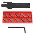 thumbnail image 3 of Lathe Grooving Tool Holder, MGEHR1212-3 Lathe Cut Off Tool Durable Industrial  For Grooving, 3 of 8