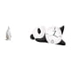 thumbnail image 1 of Escultura de pingüino,Escultura de pingüino,decoración nórdica para el hogar,Adorno de mesa con estatua de animal,artesanía,decoración para dormitorio,Reloj de pared,Reloj de pared de, 1 of 8