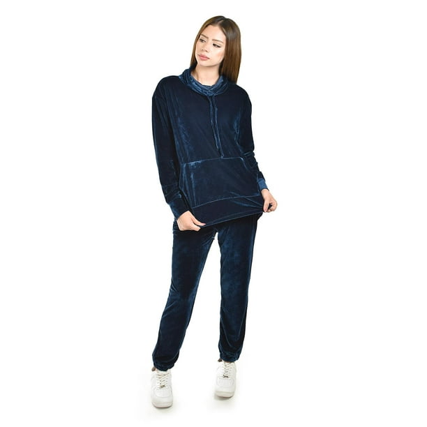 Pants de terciopelo 2 pzas Roman Fashion /Juvenil, 60174 (Azul petroleo) azul marino G