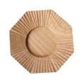 thumbnail image 3 of Posavasos de madera multifuncional para mesa, centro de mesa, bandeja de té de superficie lisa Madera clara, 3 of 9