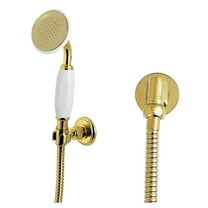 Kingston Brass KX1062SE Victorian Hand Shower Kit, Polished Brass