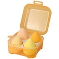 thumbnail image 1 of Juego de 4 esponjas de maquillaje y licuadora: 4 esponjas de belleza profesionales para mezclar base y licuadora, 1 of 4