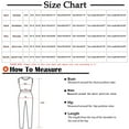 thumbnail image 3 of Tenues d'Été 2 Pcs pour Femmes Ensemble de Détente en Lin Couleur Unie T-shirt Col Rond Pantalon Large, 3 of 4
