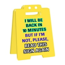 Funny Office Decor Desk Sign Acrylic Cubicle Humor Gift, Best White Elephant Gift for Christmas Party