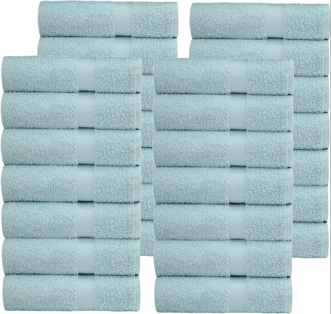 Simplicity Washcloth Set 28 Pack 12x12 100 Face Body Baby Washcloths