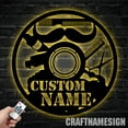 thumbnail image 5 of Craftnamesign Custom Barber Shop Metal Sign, Personalized Hair Stylist Name Sign, Barber Shop Decor, 5 of 5