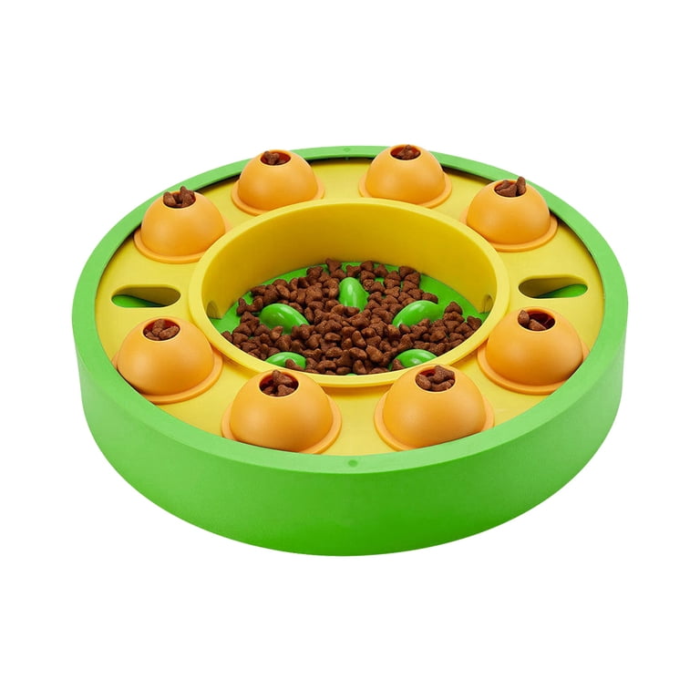 Dog Food Puzzle Feeder Toys TeqHome Dog Slow Feeder for IQ