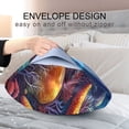 thumbnail image 5 of Ryvnso Satin Pillowcase Starfish in Ocean Pillow Cases Standard Size 30x20in, 5 of 6