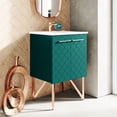 thumbnail image 6 of Annecy 24" Bathroom Vanity in Barracuda Teal, 6 of 13