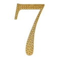 thumbnail image 3 of BalsaCircle 4" Gold Solid Letter Number Self-Adhesive Rhinestones Gems Sticker, 3 of 8