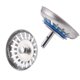 thumbnail image 1 of Tapón de fregadero de cocina de acero inoxidable, filtro de cesta Universal para fregadero descentrado, recogedores de pelo de acero inoxidable, tapón de filtro de suelo ZefeiWu 8390606861979, 1 of 1