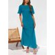 thumbnail image 5 of Vestido PRETTYGARDEN con Calados y Forro Azul Lago Talla L, 5 of 6