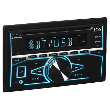 BOSS Audio - Built-in Bluetooth - In-Dash CD/DM Receiver - Black